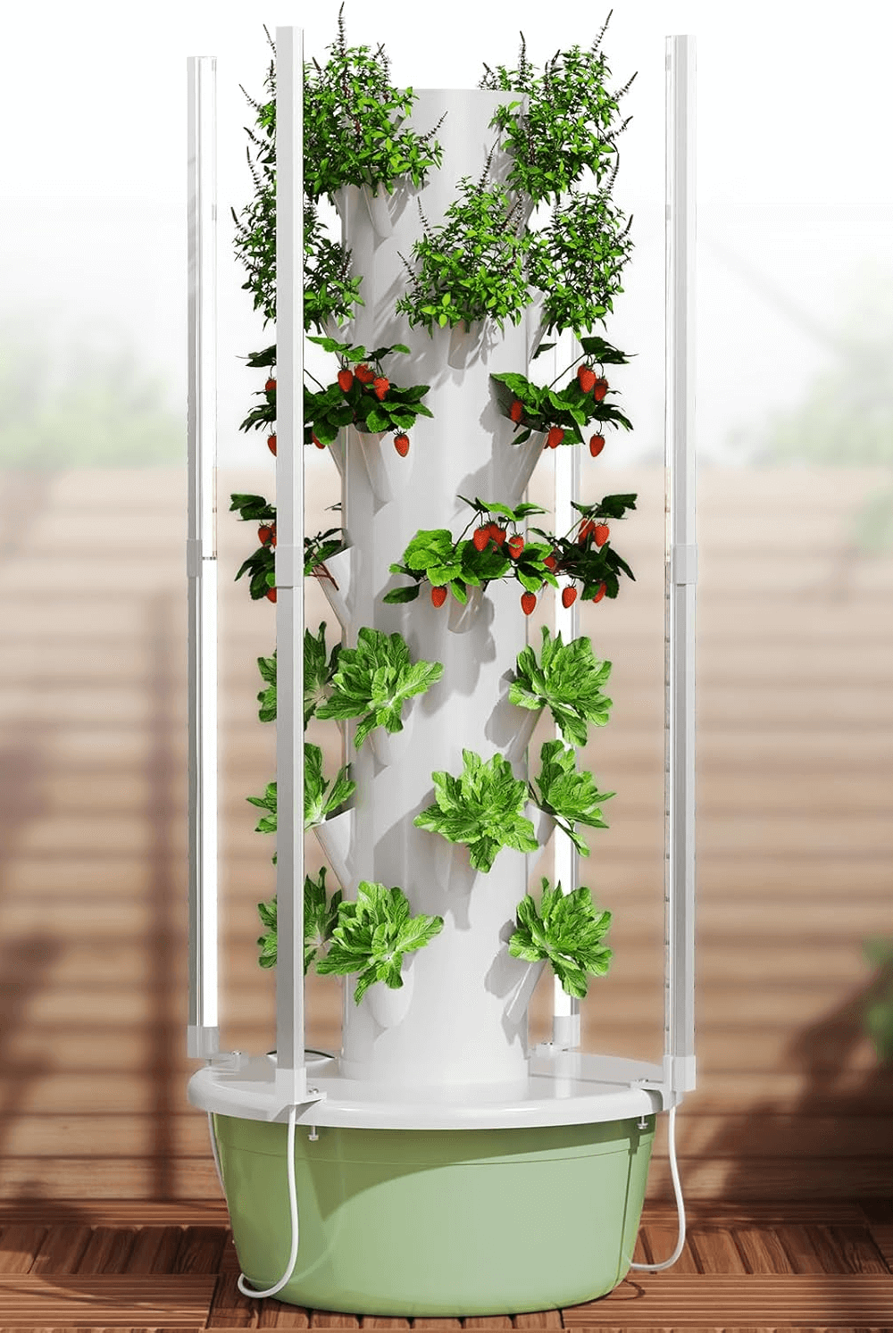 36 Pot Vertical Hydroponic Tower | Efficient Indoor Hydroponic System for Home Gardening